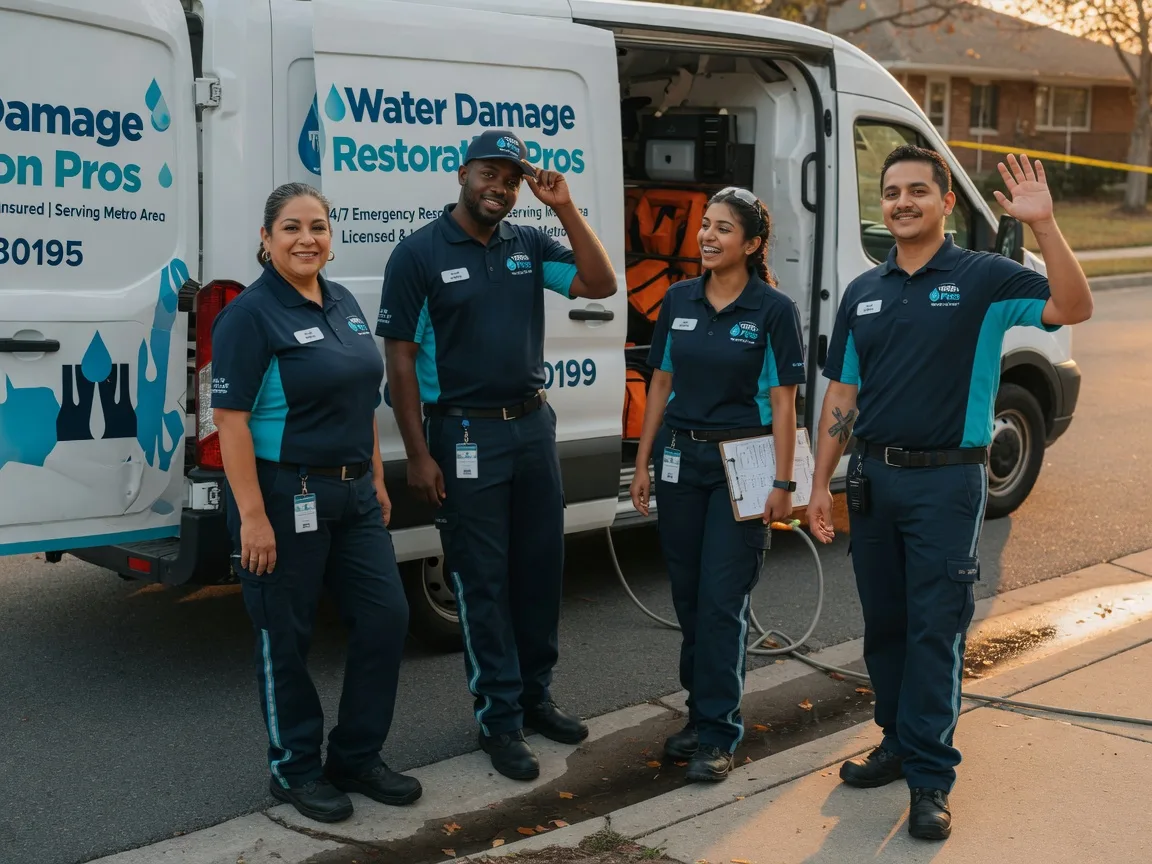 Water Damage Restoration company in Sanger, TX