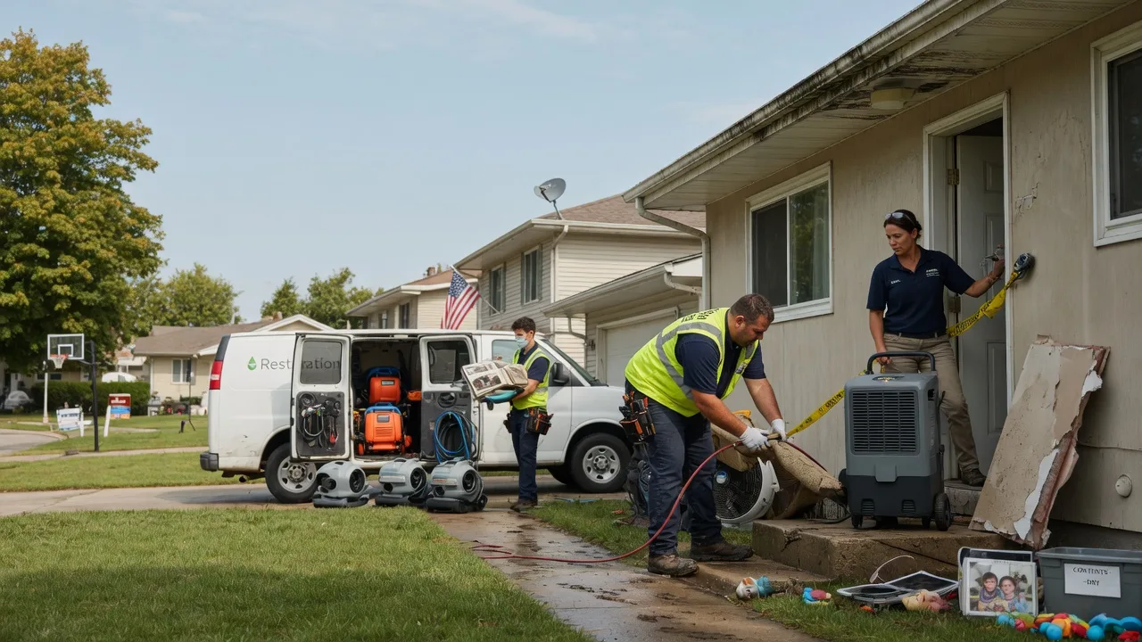 Water Damage Restoration in Sanger, TX near me